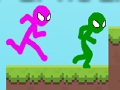 Stickman พรรค Parkour  เกมออนไลน์