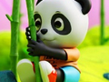 สมุดระบายสี: หมีแพนด้าสองตัว  เกมออนไลน์