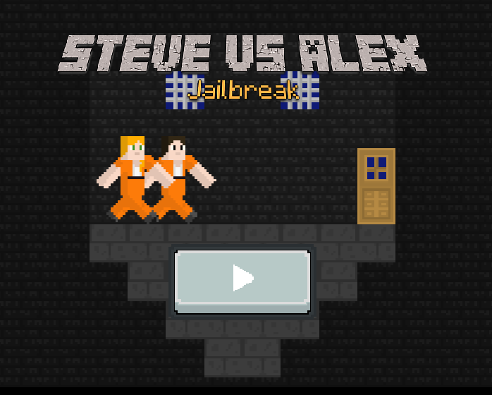 สตีฟ vs อเล็กซ์ Jailbreak  เกมออนไลน์