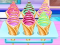 ทำไอศครีมโคนเวเฟอร์บิสกิต  เกมออนไลน์