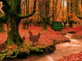 หลบหนีจากสวนหลังบ้านในฤดูใบไม้ร่วง  เกมออนไลน์