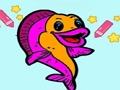 ระบายสีปลาทองง่ายๆ  เกมออนไลน์