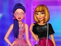 BFFs แฟชั่นนิสต้าสีดำและสีชมพู  เกมออนไลน์