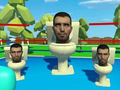 นักมวยและ Skibidi  เกมออนไลน์