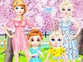 ปิกนิกดอกไม้ครอบครัวแช่แข็ง  เกมออนไลน์