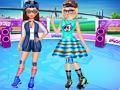 การฝึกเล่นสเก็ต BFF  เกมออนไลน์