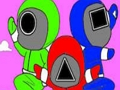 เกมสมุดระบายสีปลาหมึก  เกมออนไลน์