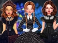 สไตล์คนดังวันพุธ Addams  เกมออนไลน์