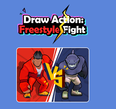 การวาดภาพการกระทำ: มวยปล้ำรูปแบบ  เกมออนไลน์