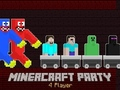 ผู้เล่น MineCraft Party 4  เกมออนไลน์