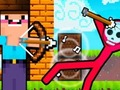 Noob Archer ปะทะ สติกแมน ซอมบี้  เกมออนไลน์