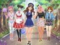 แต่งตัวอนิเมะมัธยม เกมออนไลน์