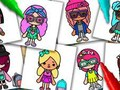 Toca Boca: นักออกแบบเสื้อผ้า  เกมออนไลน์