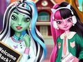 สัตว์ประหลาดสาวกลับไปโรงเรียน  เกมออนไลน์