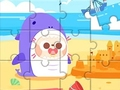 ปริศนาจิ๊กซอว์: ชายหาดตลก  เกมออนไลน์