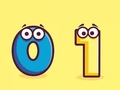 สมุดระบายสี: หมายเลข 0-1  เกมออนไลน์