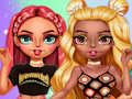 ความท้าทายในการแต่งตัวสาวเรนโบว์  เกมออนไลน์