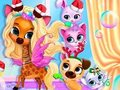 ปาร์ตี้ฟองอาบน้ำตัดแต่งขนสัตว์เลี้ยง  เกมออนไลน์