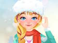 สีบลอนด์โซเฟีย: แต่งหน้าฤดูหนาว  เกมออนไลน์