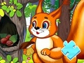 ปริศนาจิ๊กซอว์: อาหารซ่อนกระรอก  เกมออนไลน์