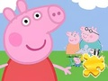 ปริศนาจิ๊กซอว์: Peppa กับครอบครัว  เกมออนไลน์