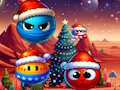 Christmas Rush : ลูกบอลสีแดงและเพื่อน  เกมออนไลน์