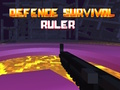 ไม้บรรทัดเอาชีวิตรอดกลาโหม  เกมออนไลน์