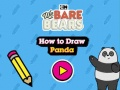 วิธีการวาดแพนด้า  เกมออนไลน์
