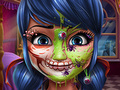 การแต่งหน้าเทศกาลฮาโลวีนของสาวจุด เกมออนไลน์