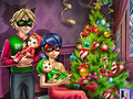 วันคริสต์มาสครอบครัวสาวจุด เกมออนไลน์