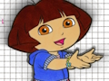 ช่วงเวลาแห่งความสนุกในการระบายสี Dora  เกมออนไลน์