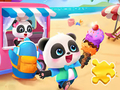 ปริศนาจิ๊กซอว์: รถไอศกรีมแพนด้าน้อย  เกมออนไลน์