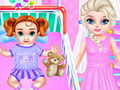 วันแห่งการดูแลเอลซ่าตัวน้อย  เกมออนไลน์