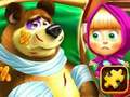 Masha และปริศนาจิ๊กซอว์หมี  เกมออนไลน์