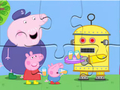 ปริศนาจิ๊กซอว์: หุ่นยนต์ Peppa  เกมออนไลน์