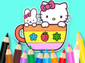 สมุดระบายสี: คิตตี้คัพ  เกมออนไลน์