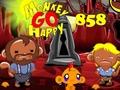 มังกี้โกแฮปปี้ สเตจ 858  เกมออนไลน์