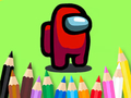 สมุดระบายสี: ท่ามกลางพวกเรา  เกมออนไลน์