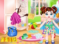 ทำความสะอาดบ้านเบบี้เทย์เลอร์  เกมออนไลน์