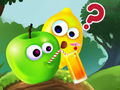 แบบทดสอบสำหรับเด็ก: คุณรู้อะไรเกี่ยวกับผลไม้บ้าง?  เกมออนไลน์