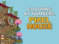 ระบายสีตามตัวเลข: Pixel House  เกมออนไลน์