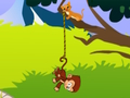 ลิงหนีจากแมวเหมียว  เกมออนไลน์