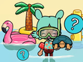 แบบทดสอบสำหรับเด็ก: สัตว์ในน้ำ  เกมออนไลน์
