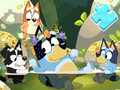 ปริศนาจิ๊กซอว์: Bluey Pool Spa  เกมออนไลน์