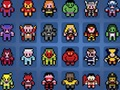รูปภาพตามตัวเลขฮีโร่  เกมออนไลน์