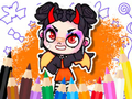 สมุดระบายสี: Avatar World ปีศาจน่ารัก  เกมออนไลน์