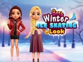ลุคสเก็ตน้ำแข็งฤดูหนาวของ BFF  เกมออนไลน์