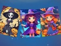ปริศนาจิ๊กซอว์ฮาโลวีนเหมือนผี  เกมออนไลน์