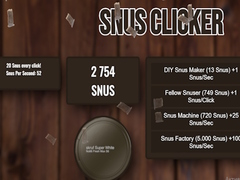 SNUS คลิกเกอร์  เกมออนไลน์