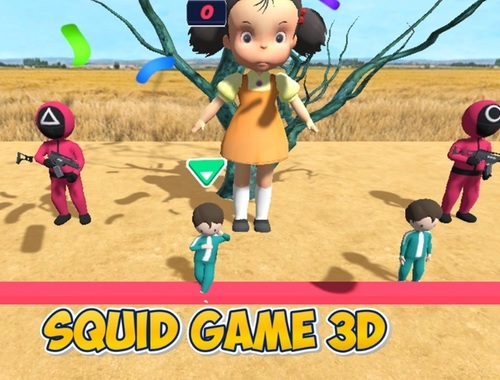 เกมปลาหมึก 3D  เกมออนไลน์